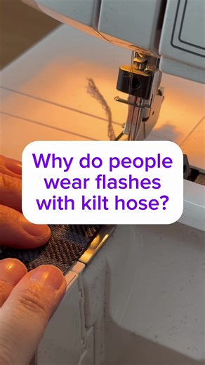 Kilt hose flashes. I provide a pair of tartan matched flashes with every made to measure kilt. They’re made from the offcuts of tartan and take a lot more cloth than you’d think. This video is the overlocker and keeps the edges nice and tidy, which if you have cut a piece of tartan, you’ll understand why this is needed. The song is Pieces by Daughtry. It’s a pretty good song and sounded amazing live when I saw them play. #kilt #kiltmaker #tartan #highlanddress #scottish