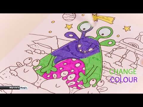 Marvin's 25 Amazing Magic Changing Pens (30 Secs)