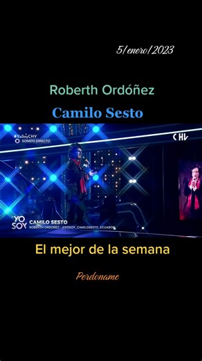 Imitador de Camilo Sesto en Yo Soy Chile 2022 | Tributo a Camilo Sesto