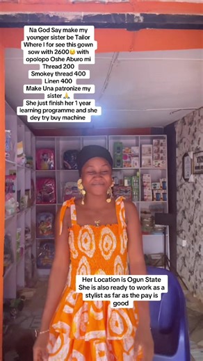 Sister's 2600 Naira Dress & Styling Services in Ogun State