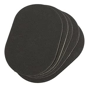 Exfoliating Hair Removal Pads Set, Skin Pad and Exfoliation Fine Sandpaper, Arm Leg Face Upper Lip Hair Removal Remover Set, Exfoliator Away Pads, for Women (Pink