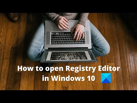 How to open Registry Editor in Windows 11