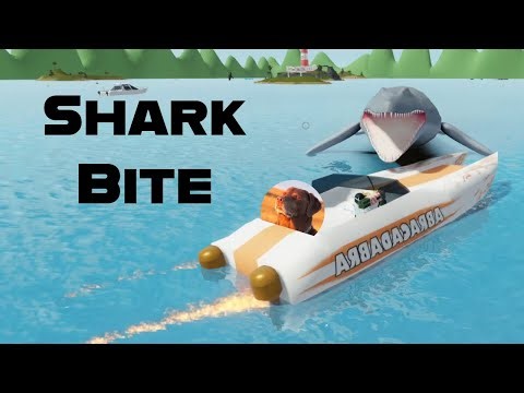 SharkBite Funny Moments! (CRAZY GLITCH IN THE END)
