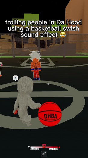 Trolling in Da Hood with Basketball Sound Effects