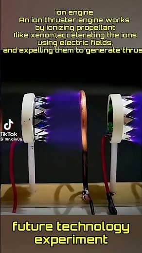 Ion Engine Kya Hai? Rocket Engine 🚀 Ion Engine #stem #physics #ionengine #futuretechnologyexperiment