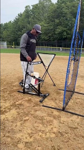 This Pitching Machine Takes 2 Minutes to Set Up