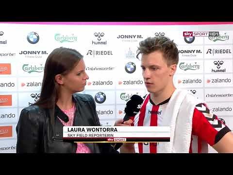 Marko Krotz rastet im Interview aus.