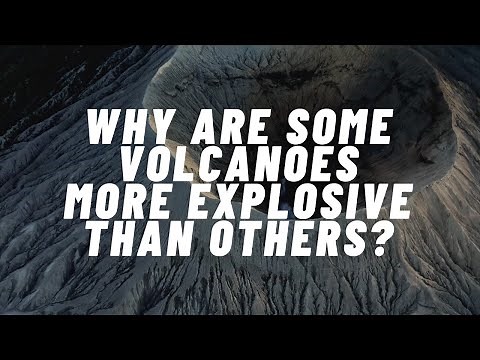 What makes volcanoes EXPLODE? | Types of magma | Effusive eruption vs. explosive