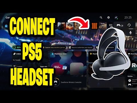 How To Connect PS5 Headset