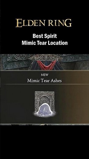 Elden Ring - Mimic Tear Best Spirit Ashes Location #eldenring #eldenringguide #gaming #fromsoftware