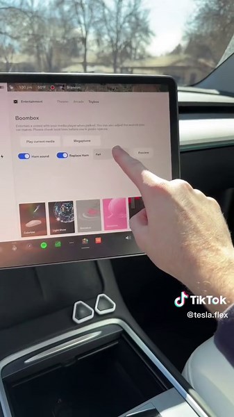 Custom Tesla Horn Fail Reaction TikTok