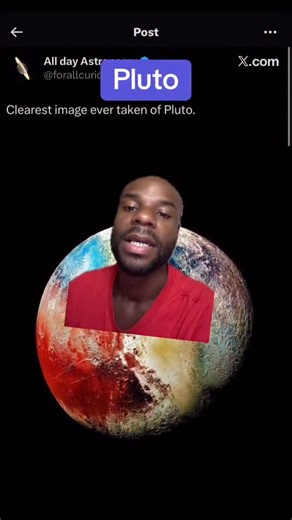 Ty | Did you know Pluto was this colorful? . . . #TyreakToldYou #Pluto #Astronomy #Science | Instagram