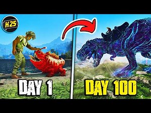 I Survived 100 Days in Ark Ascended's Most Chaotic Mod, Eternal Chaos! 😮