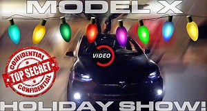 The Tesla Model X Will Put Up A Holiday Show For You - Here's How | Carscoops