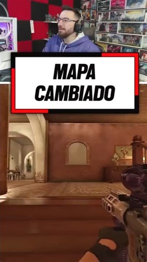 Completely changed map with mods in Rainbow Six Siege X Gameplay (Spanish) #shorts