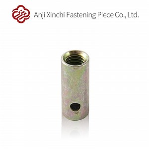 [Hot Item] Galvanized Perforated Threaded Sleeve Bolt Nut Furniture Hardware