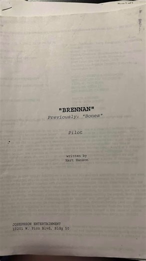 Eric Millegan on Instagram: "Exactly 20 years ago today, I auditioned for a role named Zack Addy for a TV pilot called “Brennan.” I had decided since the character was really smart that he would talk really fast. Because his brain was fast. I practiced for a friend and he said “are you really going to do it like that?” I said yes! The casting director was the late Vicki Rosenberg and she was an hour late to my audition. So for a full hour, I paced to keep my energy up and ran the lines over and 