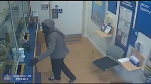 22K views · 129 reactions | This just released police CCTV shows a brave passer-by wrestling with an armed bank robber in Teddington, south London in March. Then man tried to stop the balaclava-clad thief seconds after he pulled a gun on terrified staff. The robber escaped with £150. bbc.in/2votkZi | BBC London | Facebook