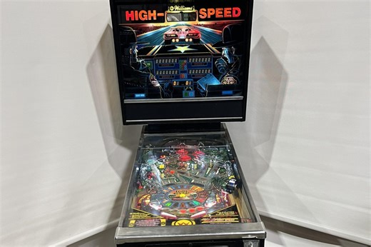 No Reserve: Williams High Speed Pinball Machine
