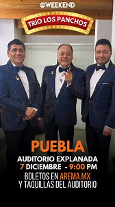 813 reactions · 40 shares | TRIO LOS PANCHOS EN PUEBLA!!! 7 DE...