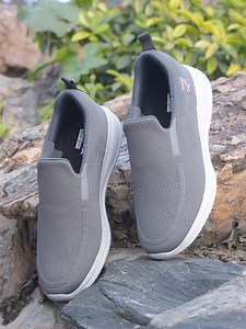 Buy Liberty Men Textured Slip On Walking Shoes -  - Footwear for Men