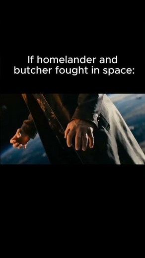What if Homelander and Butcher fought in space in the finale? #Theboys #Homelander