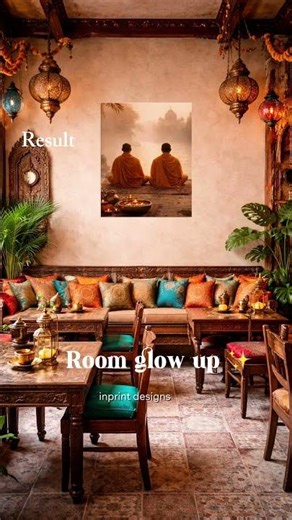 Room Glow Up ✨ Minimalist Modern Wall Art Transformation | Inprint Designs