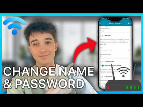 How To Change WiFi Name & Password On Any Router On Mobile - 2026 Guide