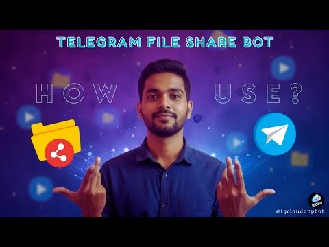 Best Telegram File Sharing Bot | Video Cloud Hosting with Private & Public Links (Full Tutorial)