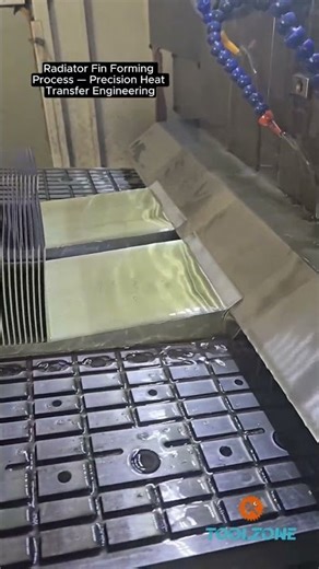Automated Radiator Fin Forming Machine | Precision Heat Transfer Manufacturing