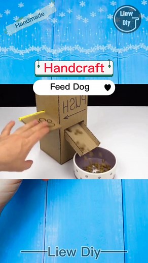 DIY Paper Dog Food Tutorial