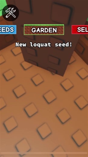 Growing a Garden with New Loquat Seeds on Roblox