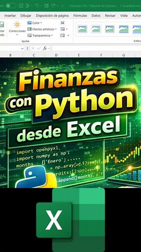 🔥 Finance with Python from Excel #Excel #finance #trading #python #tutorial #stockmarket