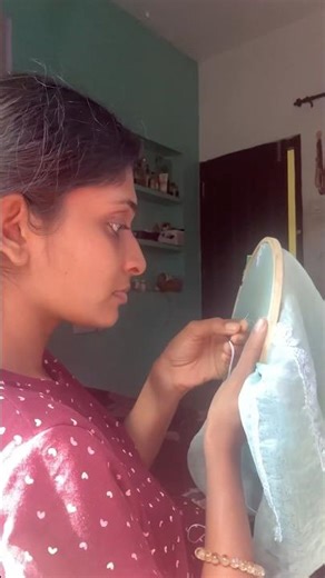 It's simple but it works 🤣🤣#embroidery #smallbusinessowner