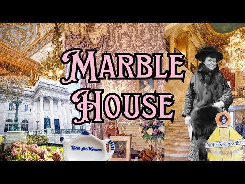 MARBLE HOUSE TOUR | Alva Vanderbilt’s Mini-Versailles Suffrage Powerhouse | Newport RI