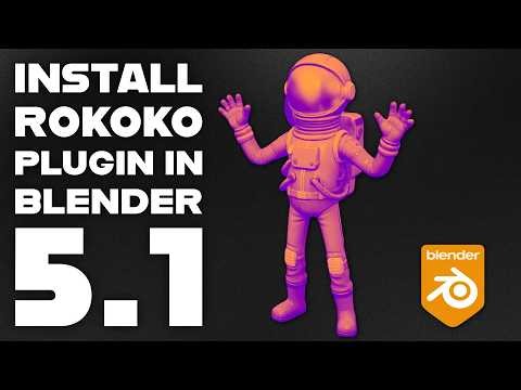 How to Install Rokoko Studio Live Plugin in Blender 5.0 and 5.1 (Step-by-Step)