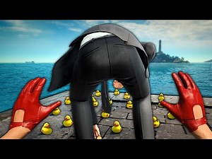 Clapping Cheeks in Hitman 3 VR Is a Cultural Experience (especially with mods)