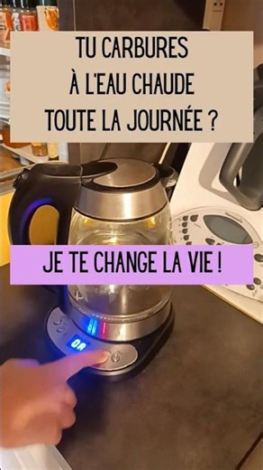 Tu bois du thé / tisane toute la journée et ta bouilloire surchauffe ? Mon astuce !