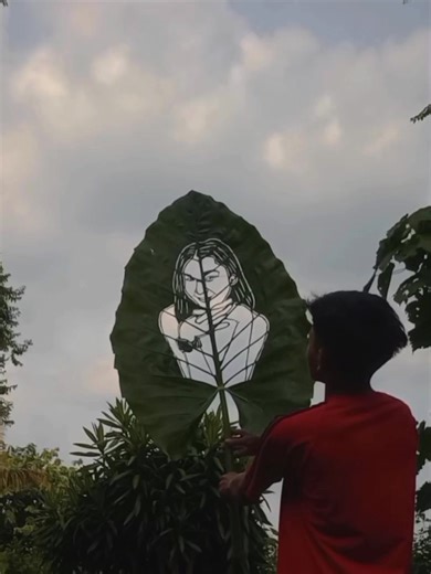 1.6K views · 4.7K reactions | My best LEAF ART 﫶﫶 #leafart #fypシ゚ | Melvin Sabanal Hermino | Facebook
