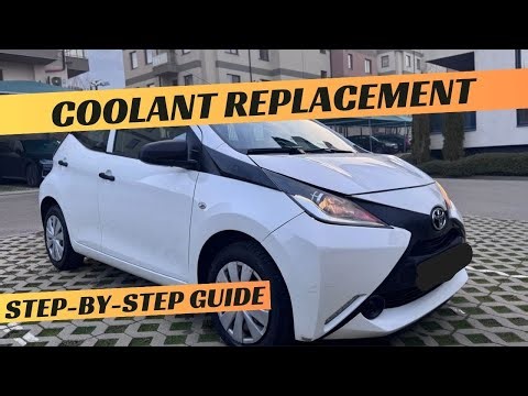 Toyota Aygo AB40 Coolant replacement / Cooling System Bleeding