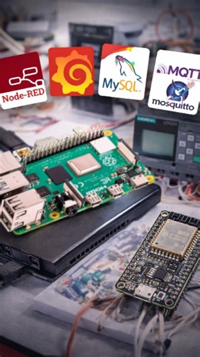 Plataforma IoT local en Raspberry Pi (Ubuntu Server 24.04) con Docker: Node-RED Grafana MySQL Mosquitto (MQTT). Ideal para control/monitoreo y luego migrar a nube usando las mismas versiones. Mira el video completo aquí: https://youtu.be/K7cYHZ057ek?si=L6dPrFOBD4_ZXoFY #innova_domotics #RaspberryPi #NodeRED #Grafana #MQTT | Cursos Innova Domotics