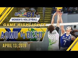 UAAP 81 WV: ADMU vs. DLSU | Game Highlights | April 13, 2019