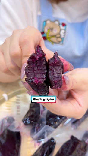 Khoai Lang Tím Sấy Dẻo: Bữa Ăn Healthy Thơm Ngon