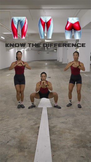 Which is your go-to squat stance and which muscles are you feeling the most?