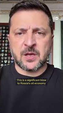Ukraine hits largest Russian oil refinery as fuel crisis continues | DW News