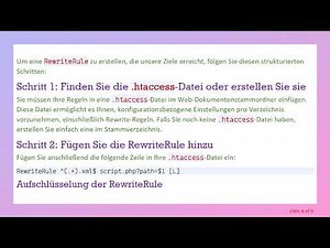 Wie man Apache Mod_Rewrite verwendet, um XML-Anfragen abzufangen