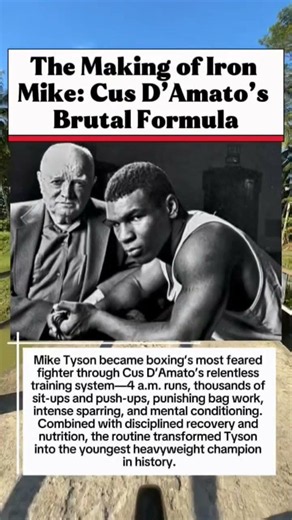 Cus D' Amato Mike Tyson #miketyson #boxinglegend #boxing