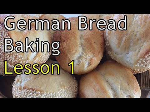 Bread Baking class Lesson 1 - How to make your own Sourdough