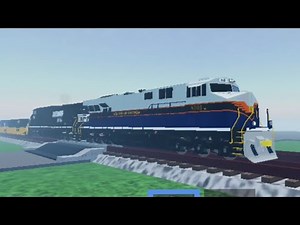 Train action in Ro Scale SandBox