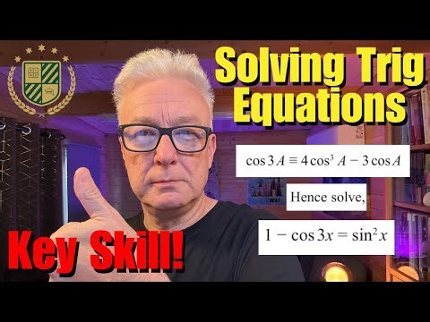 Edexcel A-Level Maths 2020 Paper 2 (Pure) Q10 | Solving Trigonometric Equations